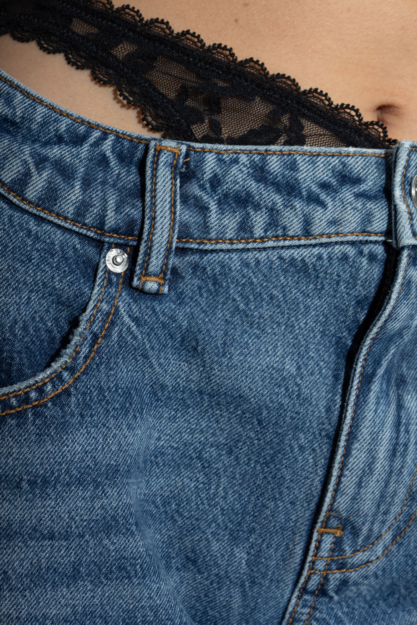 Blue Jeans with decorative finish Alexander Wang - Vitkac Italy